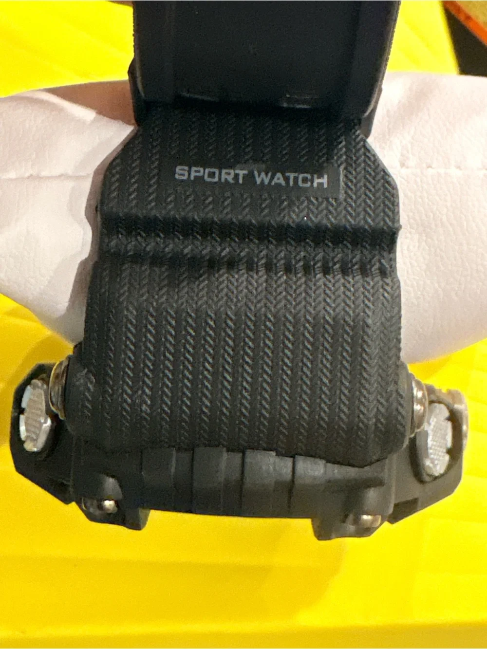 Activa Black Watch with Blue Backlit Display